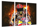 Tríptico Moto GP, Walllpaper, Marck Marquez
