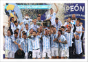 Lámina Mundial futbol, Argentina, Messi