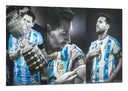 Cuadro Futbol, Messi, Angentina