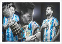 Lámina Futbol, Messi, Angentina