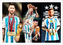 Lámina Futbol, Messi, Angentina