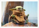 Lámina Baby Yoda Star Wars La Guerra de las Galaxias