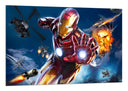 Cuadro marvel, iron man, superheroe