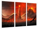 Tríptico Mordor, el Ojo de Sauron  El señor de los Anillos