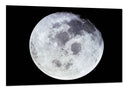 Cuadro luna llena en la noche