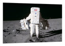 Cuadro astronauta en la luna