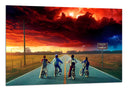 Cuadro Stranger Things, terror