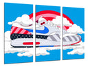 Tríptico zaptilla nike total 90 air max, vintage, retro