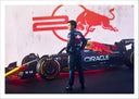Lámina Formula 1 2024, Red Bull RB20, Checo Perez