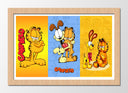 Cuadro enmarcado natural Infantil Garfield