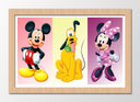 Cuadro enmarcado natural Infantil Disney Mickey