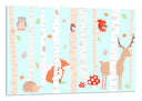 Cuadro ilustracion infantil, animales del bosque