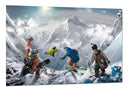 Cuadro snowboard, acrobacias en montaña