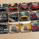 Pack de posavasos motor | Clásicos, deportivos y estilo retro – CC-ART