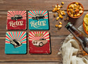 Estancia coche retro vintage