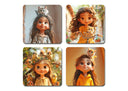 niñas muñeca animales gatos pajaros