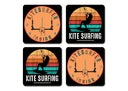 logotipo kite surfing