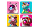 animales modernos graciosos