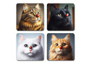 ilustraciones gatos mariquita