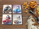 Estancia snoopy coches clasicos