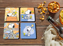 Estancia ilustraciones coloridas snoopy