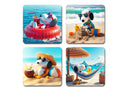 snoopy vacaciones playa