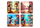micky mouse pantera rosa bugs bunny jerry pajaro loco