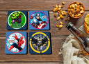 Estancia personajes hulk capitan america spiderman batman