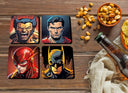Estancia personajes DC lobezno superman flash batman